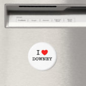 I Heart DOWNEY Magnet (In Situ (Geschirrspüler))