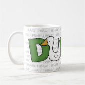 I Heart Ducks Kaffeetasse (Links)