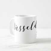 I Heart Düsseldorf, Flag, Deutschland Kaffeetasse (Vorderseite Links)