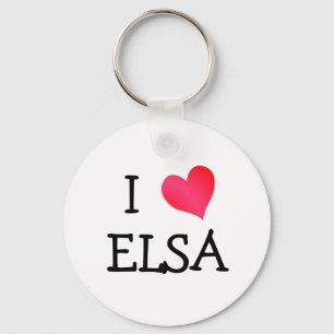 I Heart Elsa Schlüsselanhänger