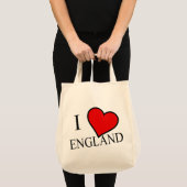 I Heart England bk gtcnt Tragetasche (Vorderseite (Produkt))