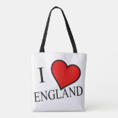 I Heart England bk STCENT Tasche (Rückseite)