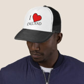 I Heart England bk thcc Truckerkappe (Beispiel)