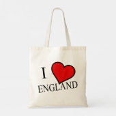 I Heart England btcnt Tragetasche (Rückseite)