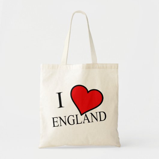 I Heart England btcnt Tragetasche (Vorne)