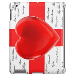 I Heart England Flag St George Patriotic iPhone 13 Hülle