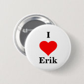 I heart Erik Button (Vorne & Hinten)