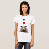 I Heart Ewe T-Shirt (Vorne ganz)