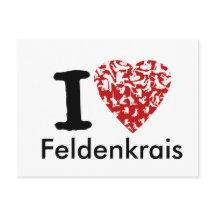 I Heart Feldenkrais Postcard | Vollständig bearbei
