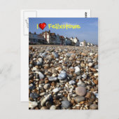 I heart Felixstowe postcard Postkarte (Vorne/Hinten)