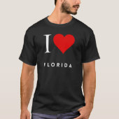I Heart Florida blk Mens T-Shirt (Vorderseite)