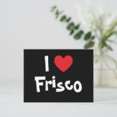 I Heart Frisco Postkarte (Stehend Vorderseite)
