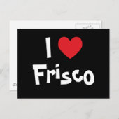 I Heart Frisco Postkarte (Vorne/Hinten)