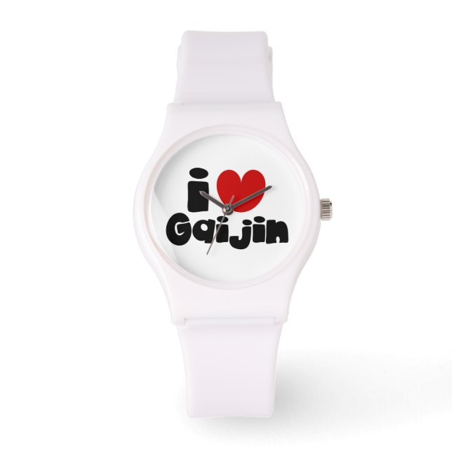 i heart Gaijin Armbanduhr (Vorderseite)