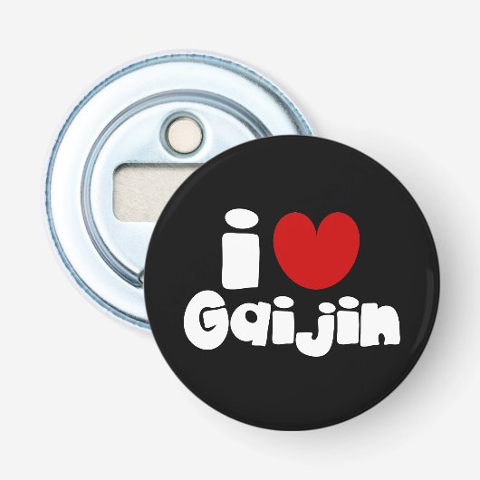 i heart Gaijin Flaschenöffner (Vorderseite)