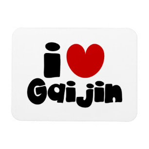 i heart Gaijin Magnet