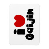 i heart Gaijin Magnet (Vertikal)