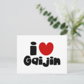 i heart Gaijin Postkarte (Stehend Vorderseite)