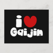 i heart Gaijin Postkarte (Vorderseite)