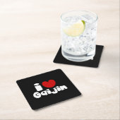 i heart Gaijin Rechteckiger Pappuntersetzer (Vor Ort)