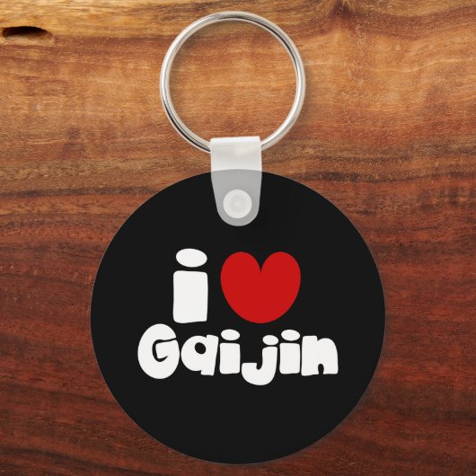 i heart Gaijin Schlüsselanhänger (Vorderseite)