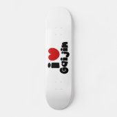 i heart Gaijin Skateboard (Vorderseite)