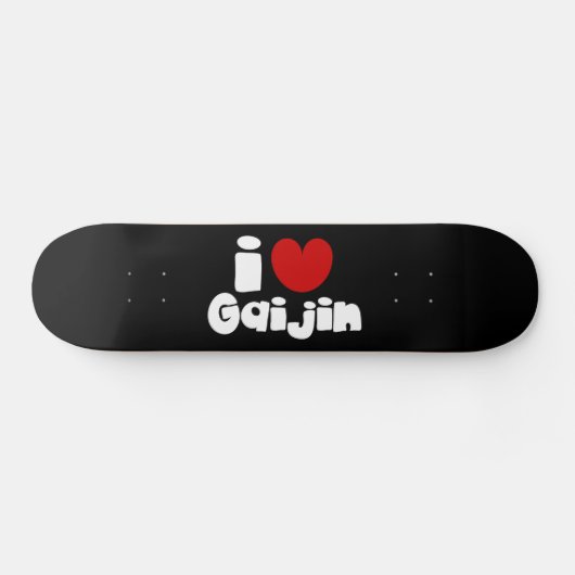i heart Gaijin Skateboard (Horizontal)