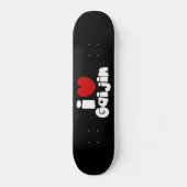 i heart Gaijin Skateboard (Vorderseite)