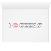 I Heart Geeks ASCII ART (Innenansicht Horizontal (Unten))