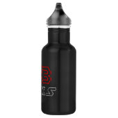 I Heart Geeks ASCII ART Edelstahlflasche (Rechts)