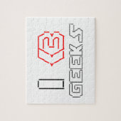I Heart Geeks ASCII ART Puzzle (Vertikal)