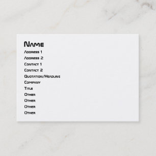 I Heart Geeks ASCII ART Visitenkarte