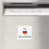 "I Heart Germany" Deutscher Prix World Traveller Magnet (In Situ (Geschirrspüler))