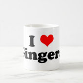 I Heart Gingers Kaffeetasse (Mittel)