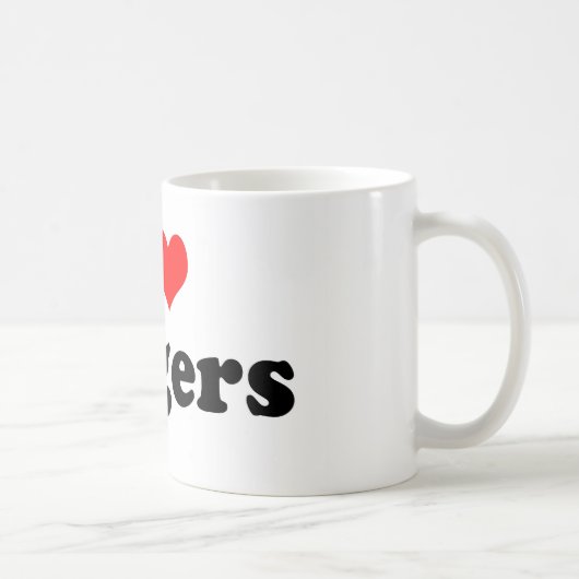 I Heart Gingers Kaffeetasse (Rechts)