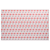 I heart golf - Text in pastellrosa Stoff (Yard (91,4 cm))