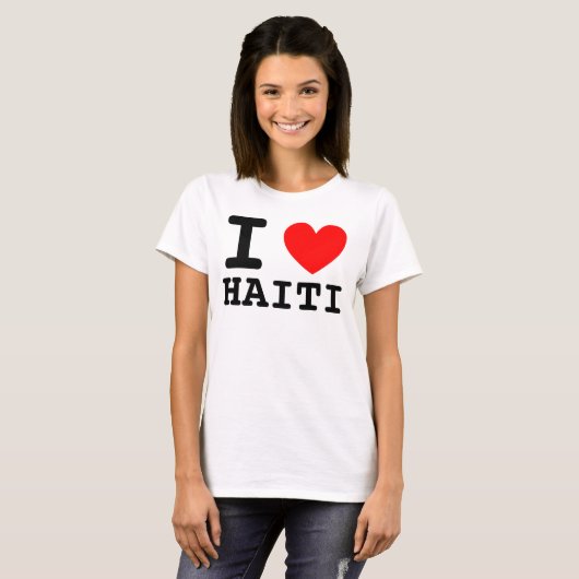 I Heart Haiti Shirt (Vorne ganz)