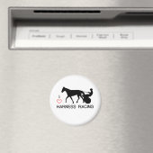 I Heart Harness Racing Magnet (In Situ (Geschirrspüler))