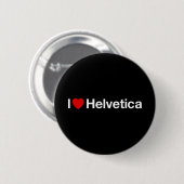 I heart Helvetica Button (Vorne & Hinten)