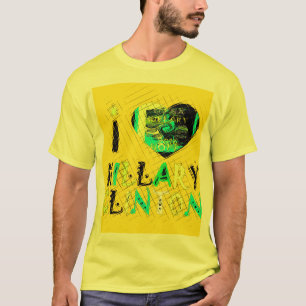 I Heart Hillary Clinton: Graffiti-Kunst Ausdruck T-Shirt