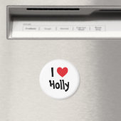 I Heart Holly Magnet (In Situ (Geschirrspüler))