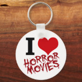 i heart Horror Schlüsselanhänger (Vorderseite)