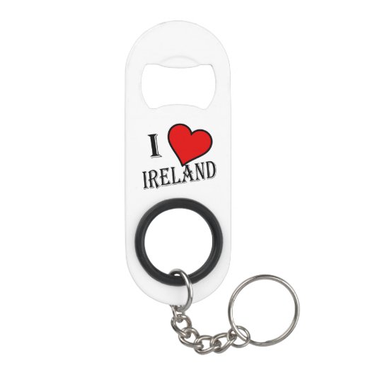 I Heart Ireland bb bot Mini Flaschenöffner (Rückseite)