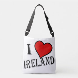 I Heart Ireland bk cbcnt Tragetaschen Mit Langen Trägern