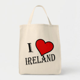 I Heart Ireland bk gtcnt Tragetasche