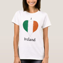 I Heart Ireland Irish Flag