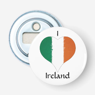I Heart Ireland Irish Tricolor Flag Flaschenöffner