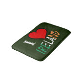 I Heart Ireland Overlay bmcent Badematte (Schrägansicht)