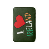 I Heart Ireland Overlay bmcent Badematte (Vorderseite Vertikal)