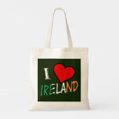 I Heart Ireland overlay btcent Tragetasche (Rückseite)